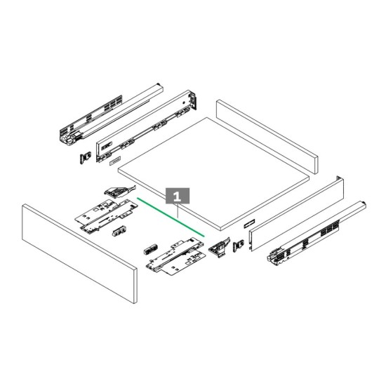 Синхронизиращ лост за Dynapro Tipmatic Soft-Close