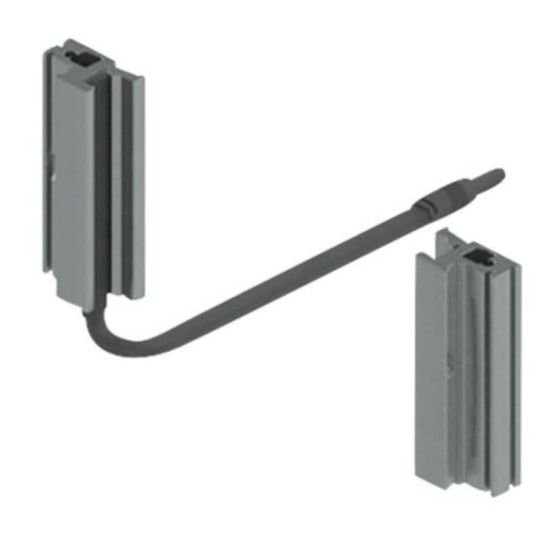 Sensomatic – Комплект монтажни лайсни 653 mm с букса