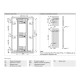 Sensomatic – Комплект монтажни лайсни 653 mm с букса