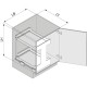 Изтегляща кошница Pinello Inside 300 Cargo, за долен ред шкафове, модул 300, дизайн LIRO, комплект плъзгачи Grass Nova Pro 500, цвят бял